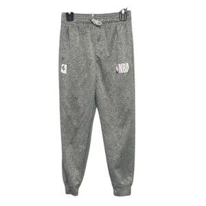 NBA Gray Sweatpants with Elastic Cuffs